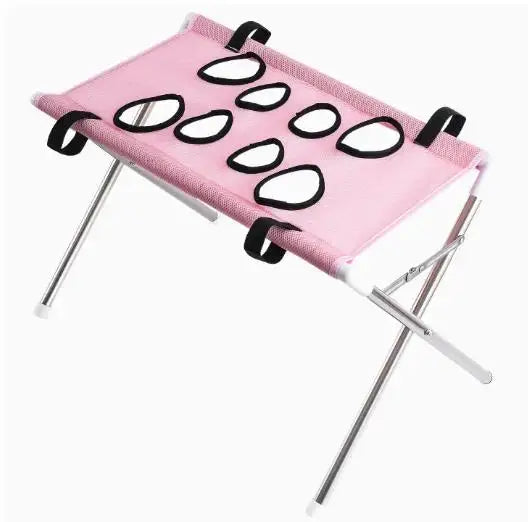 Portable & Foldable Pet Grooming Table for Bathing, Drying, and Grooming.