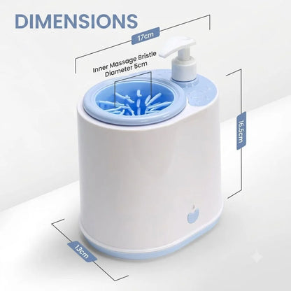 Electric foldable  Pet Foot Washing Machine Household Wash. For dog, cat,and other animals.