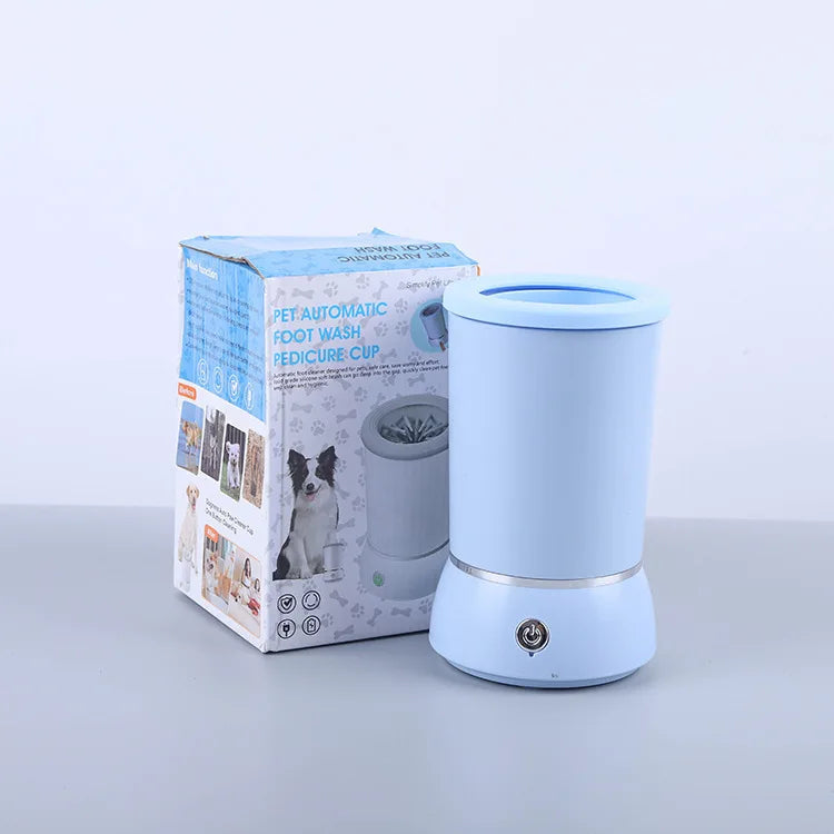 Electric foldable  Pet Foot Washing Machine Household Wash. For dog, cat,and other animals.