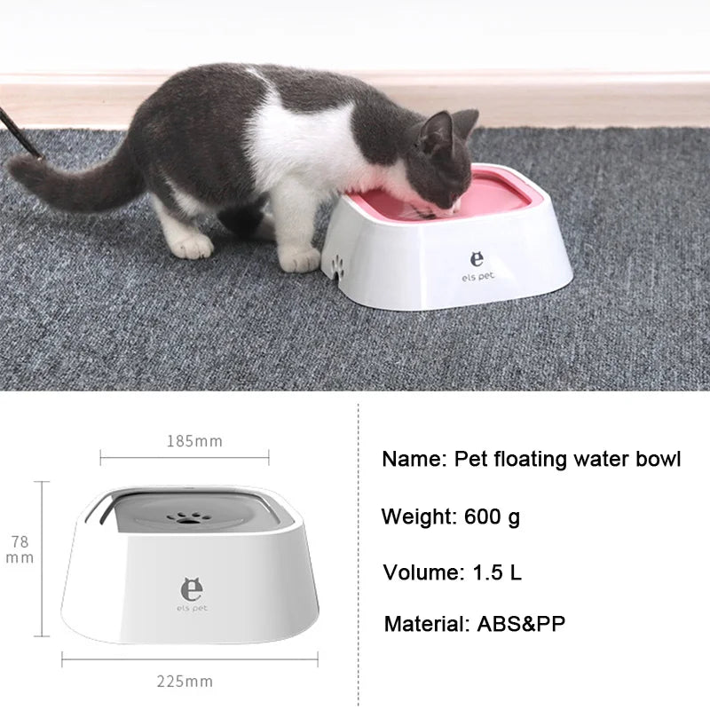 Anti-Spill Floating Pet Water Bowl
Keep your floors dry and your pet hydrated with this high-efficiency splash-free water dispenser.