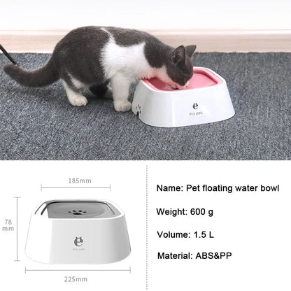 Anti-Spill Floating Pet Water Bowl
Keep your floors dry and your pet hydrated with this high-efficiency splash-free water dispenser.