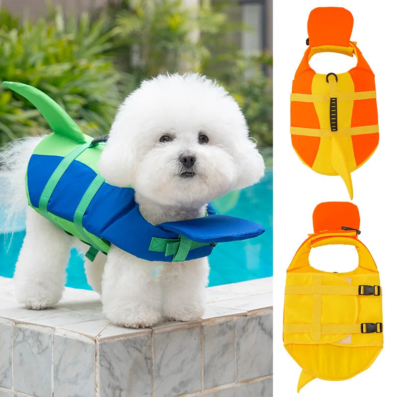 Pet Safety Swimming Life Jacket Vest for Dogs.
