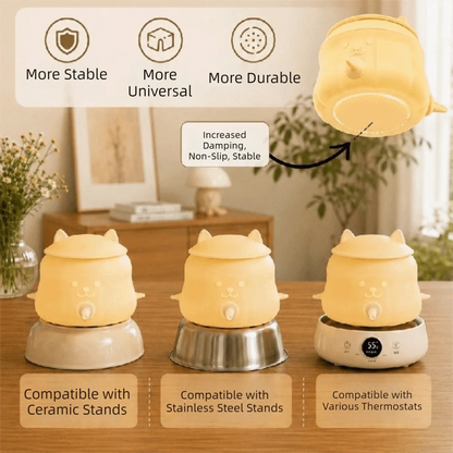Multi-Nipple Silicone Pet Milk Feeder for Newborn Kittens & Puppies
