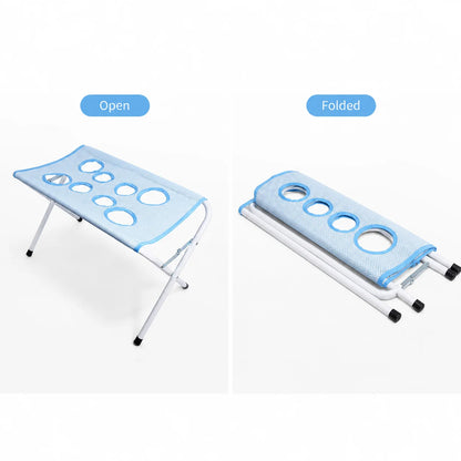 Portable & Foldable Pet Grooming Table for Bathing, Drying, and Grooming.