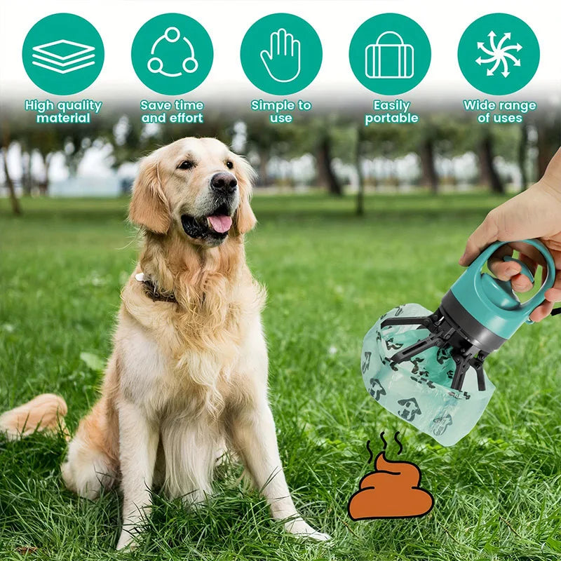 Portable Hand-Free Pet Poop Scooper – Claw Design Dog Waste Picker