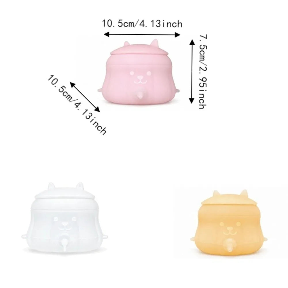 Multi-Nipple Silicone Pet Milk Feeder for Newborn Kittens & Puppies
