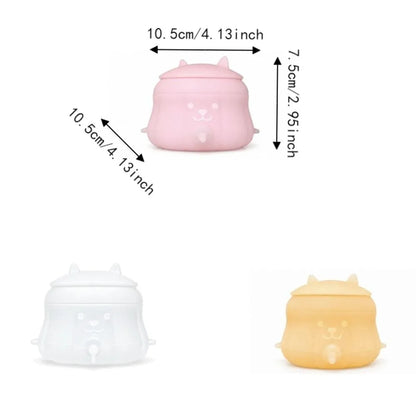Multi-Nipple Silicone Pet Milk Feeder for Newborn Kittens & Puppies