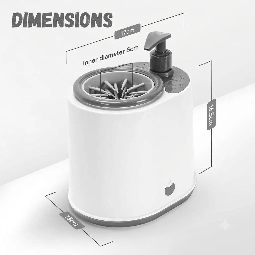 Electric foldable  Pet Foot Washing Machine Household Wash. For dog, cat,and other animals.
