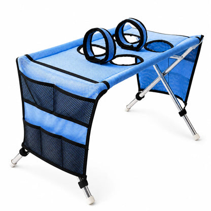 Portable & Foldable Pet Grooming Table for Bathing, Drying, and Grooming.