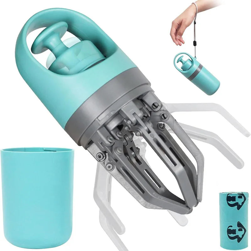 Portable Hand-Free Pet Poop Scooper – Claw Design Dog Waste Picker