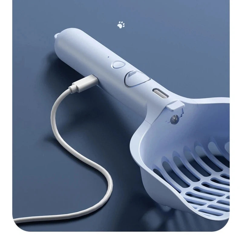 PurrMist™ 2-in-1 Deodorizing Smart Cat Litter Scoop