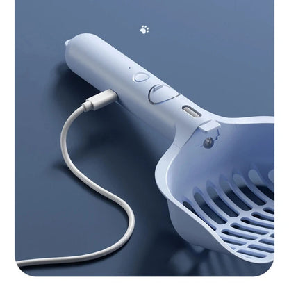 PurrMist™ 2-in-1 Deodorizing Smart Cat Litter Scoop